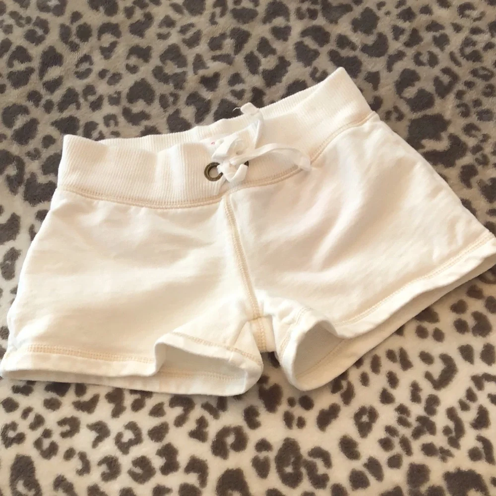 GapKids Off White Pull On Shorts Size Medium 8 Floral